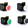 Ø22 mm İŞARETLİ YAYLI BUTONLAR