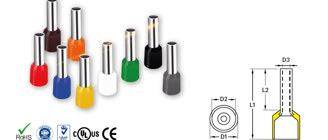 Elektrik Bağlantılarında Güvenliğin ve Verimliliğin Anahtarı: İzoleli ve İzolesiz Kablo Yüksükleri